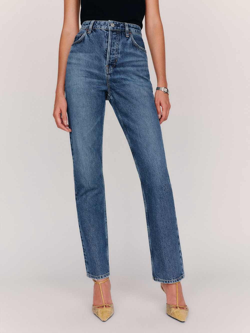 Reformation Cynthia High Rise Jeans - Picture 2 of 15
